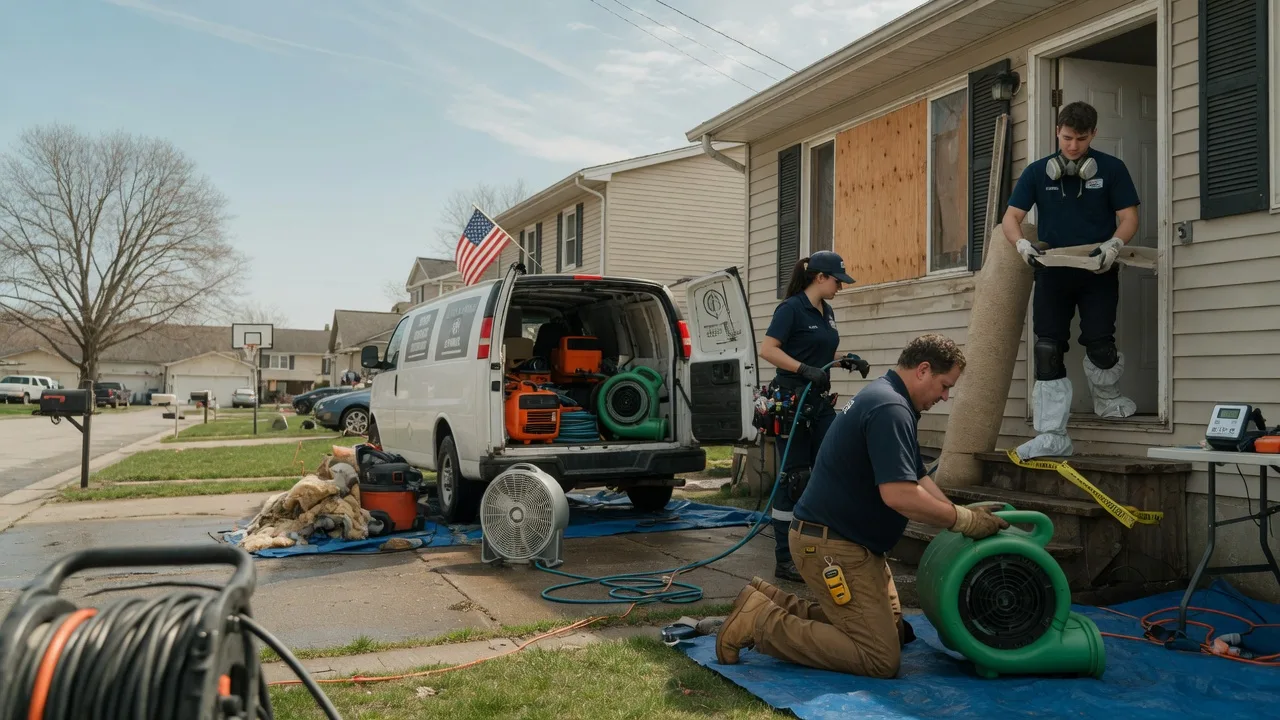 Water Damage Restoration in Banks, AL near me